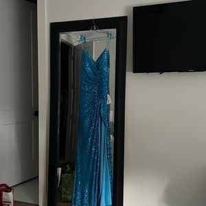 Cinderella divine prom dress - ocean blue - size XS